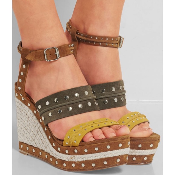 rattan wedges